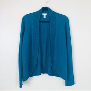 Chico’s teal sweater size 2